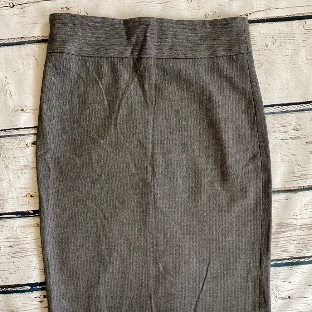 Vivienne Tam gray pencil skirt